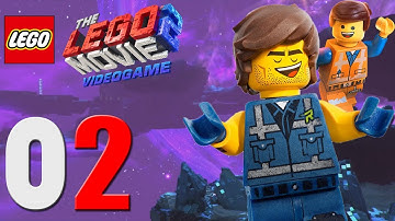 The LEGO Movie 2 Videogame Walkthrough Part 2 Asteroid Field! (PS4 Gameplay)