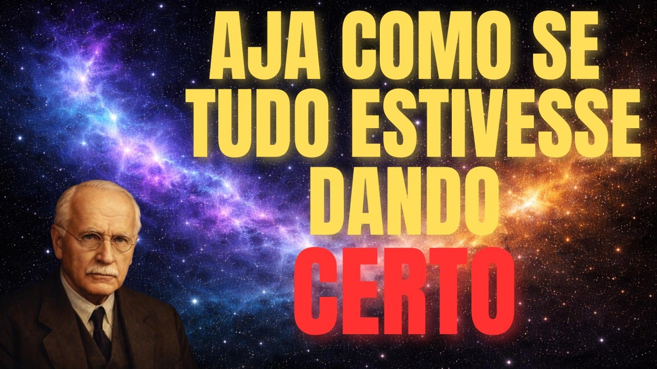 AJA COMO SE TUDO SEMPRE ESTIVESSE DANDO CERTO | CARL JUNG