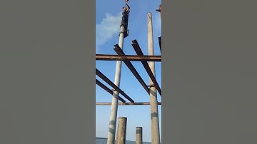 đóng cọc D800 điện gió trà vinh 👍 búa Delmag 12.8 cọc D1000 👍