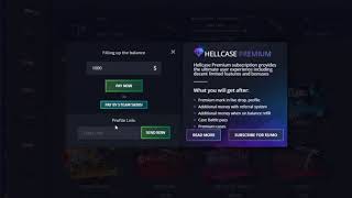 This is how we send money in Hellcase as Administrator!
