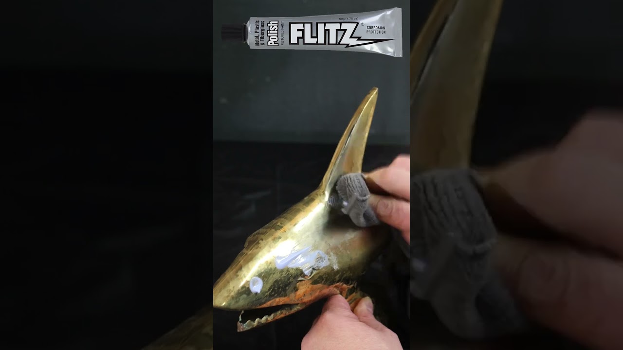 How FLITZ Instant Brass & Copper Tarnish Remover Works