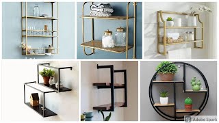 75 Metal Wall Mounted Shelves to decorate your wall