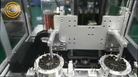 Brushless Motors Inslot Stator Needle Winding Machine ------ Wind Automation