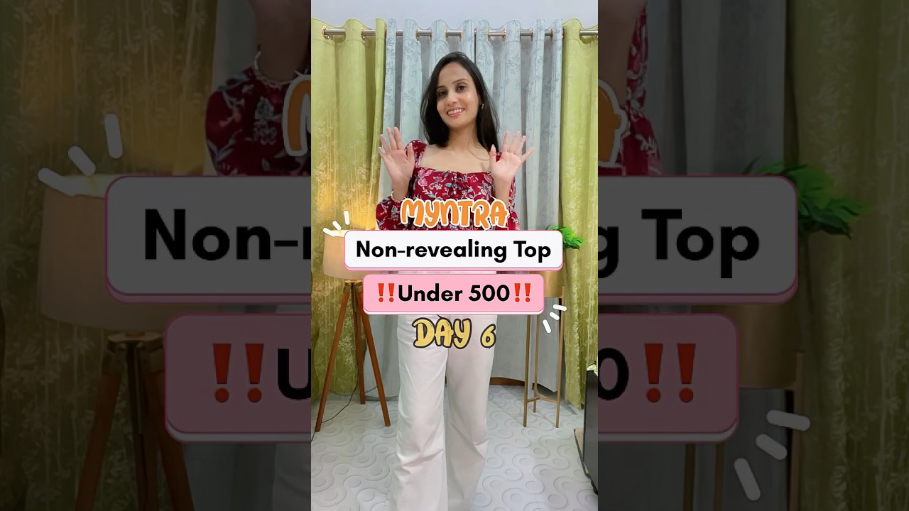 Myntra Top Under 500😍 