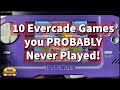 10 Evercade Games You PROBABLY Never Played!