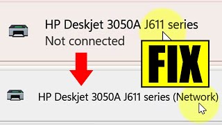 HP Printer Not Connected Windows 11 - FIX