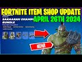 *NEW* HULK   HELA MARVEL SKINS! Fortnite Item Shop [April 26th, 2024] (Fortnite BR)