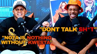 Nota Vs Thakginota Angry At Thakgis Claimsdid Kwesta Really Made Nota? Music Pluse