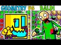 BALDI VS GEOMETRY DASH | FNF Character Test | Gameplay VS My Playground