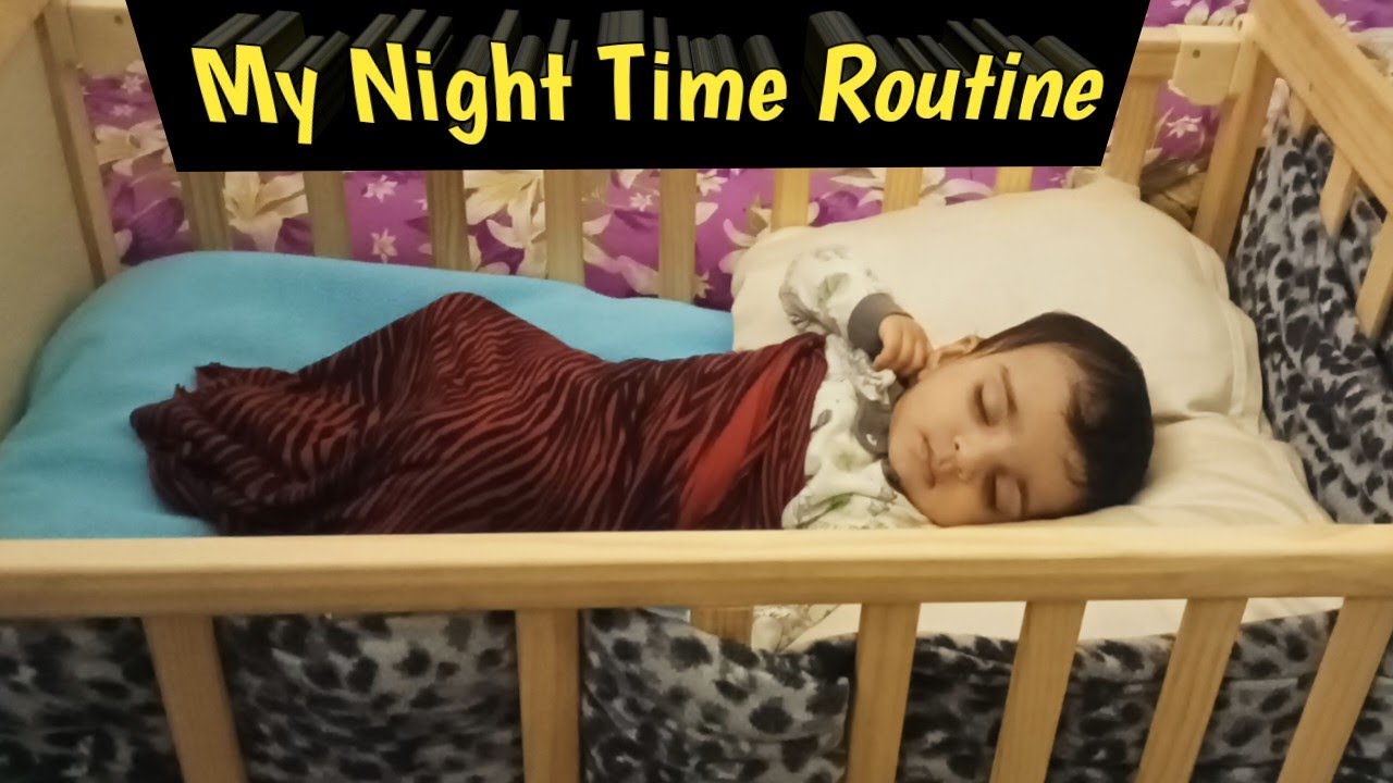 Realistic Night routine with my 7 month old Baby || Tips to teach baby ...