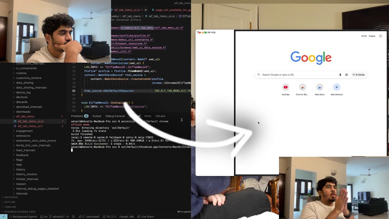 Trying to build a browser - vlog #1 - YouTube