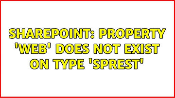 Sharepoint: Property 