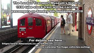 1938 Tube Stock To Carry Passengers