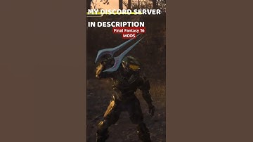 Final Fantasy 16 Master Chief Halo MOD GamePlay