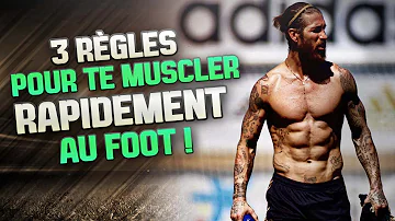 Comment prendre de la masse musculaire au foot ?