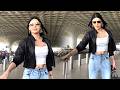 Sherlyn Chopra: नकलीपन को निकल दिया ज़िंदगी से, Spotted At Mumbai Airport