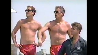 'No One But You' 1990 Ocean Lifeguard recruitment & training for Los Angeles County Beaches. 1990