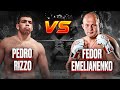 Fedor Emelianenko vs Pedro Rizzo. M-1 Global