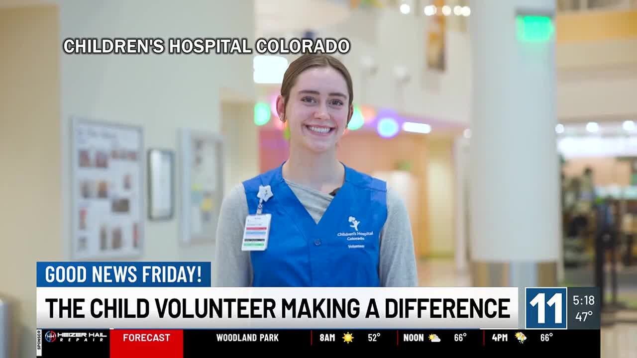 The child volunteer making a difference in Colorado Springs