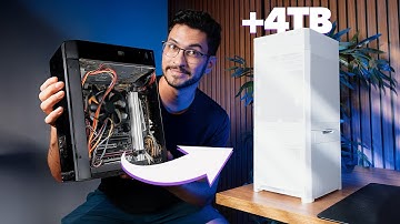 Montei meu primeiro SERVIDOR CASEIRO com um PC antigo! | TrueNAS Scale