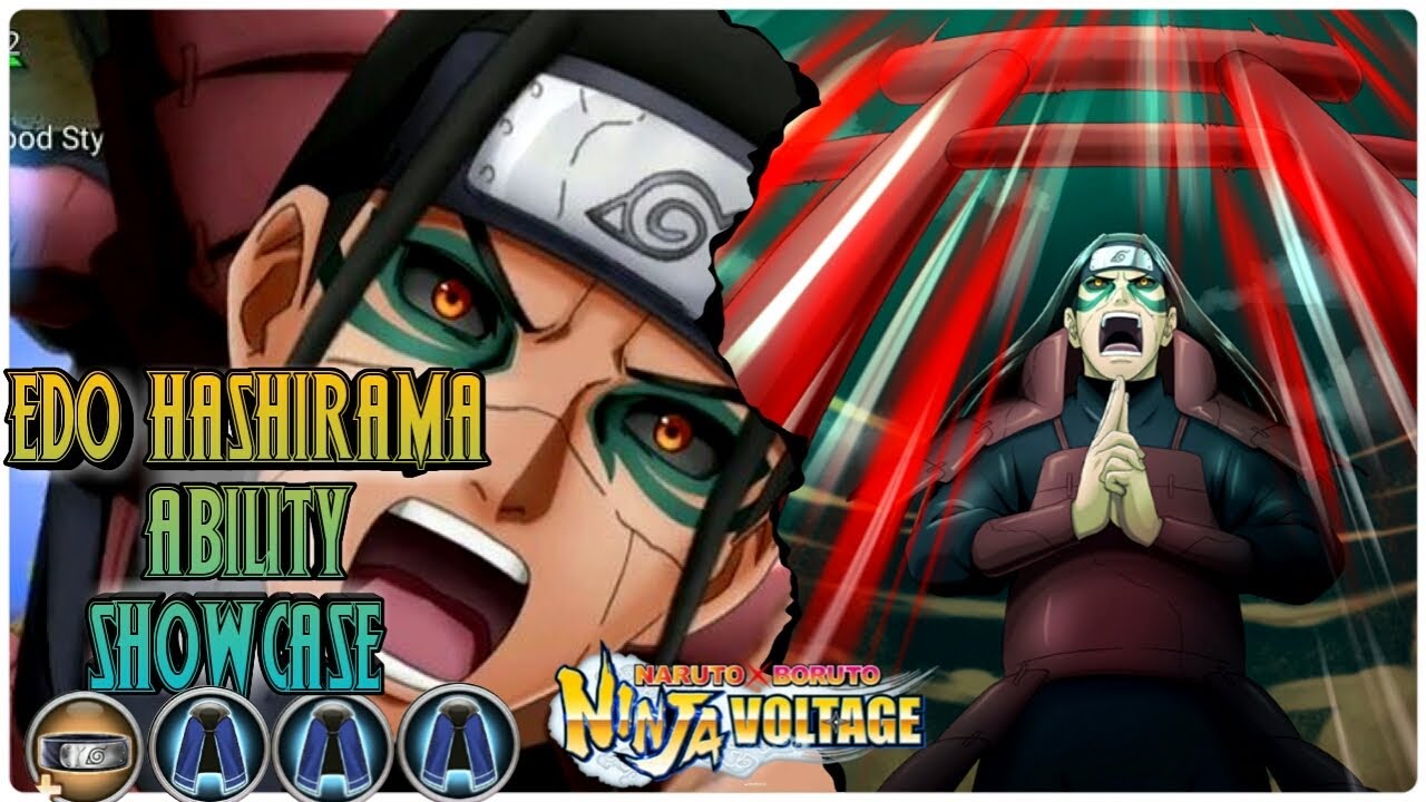 Edo Hashirama Ability Showcase | Naruto x Boruto Ninja Volltahe