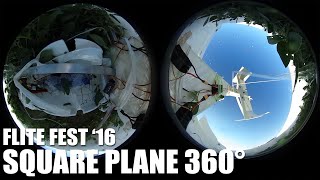 360° GIANT Square Plane (CRASH!) | Flite Fest 2016 screenshot 4