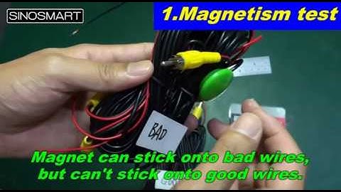 SINOSMART original parking camera Video MT9V136