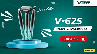 Vgr V-625 Professional Mens Grooming Kit