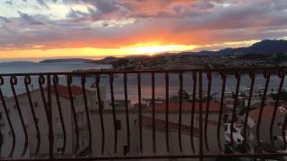 Timelapse sunset in Split