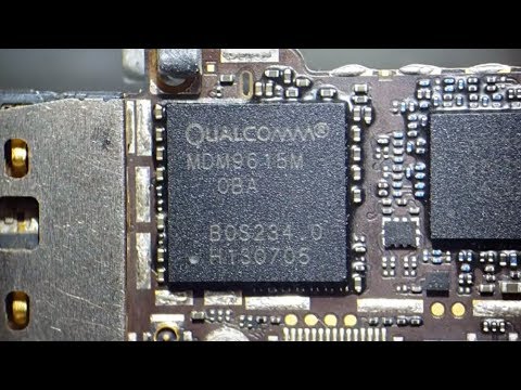 iPhone 5 не видит сеть | Реболлинг модема