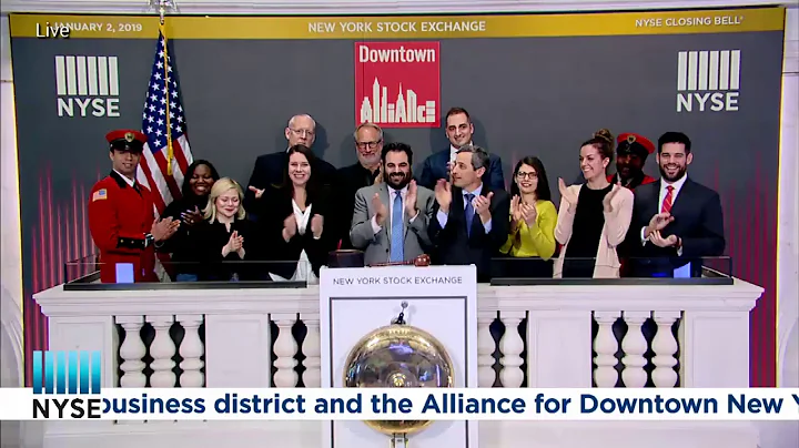 Alliance for Downtown New York Rings the NYSE Clos...