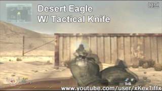 Desert Eagle - Modern Warfare 2 Multiplayer Weapon Guide #ps3 #mw2