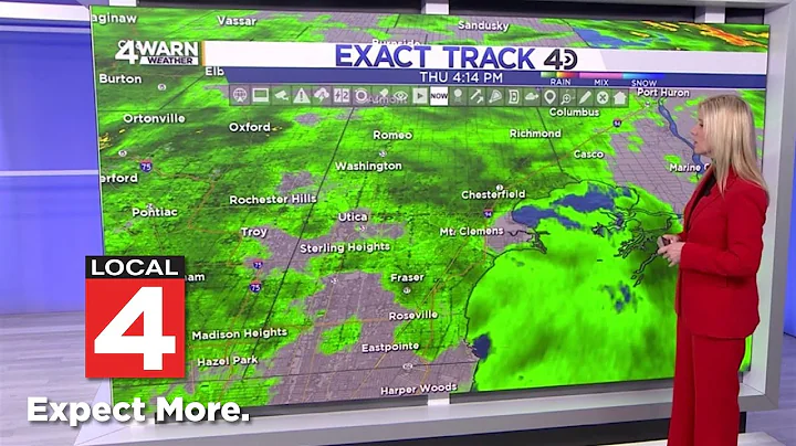 Metro Detroit weather forecast Dec. 18, 2025 -- 4 p.m. Update