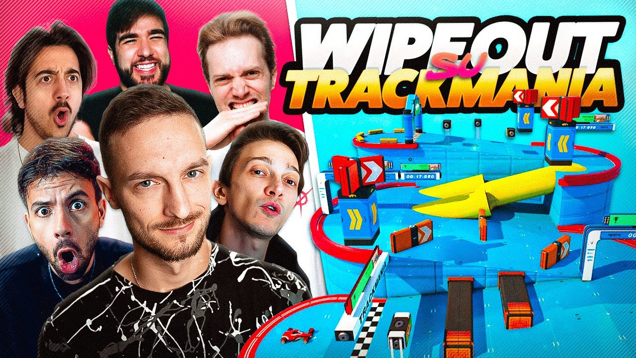 WIPEOUT su TRACKMANIA...MA CI INSULTIAMO DALL'INIZIO ALLA FINE!🏎️