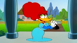 The Twins Head to Military School! | Woody Woodpecker