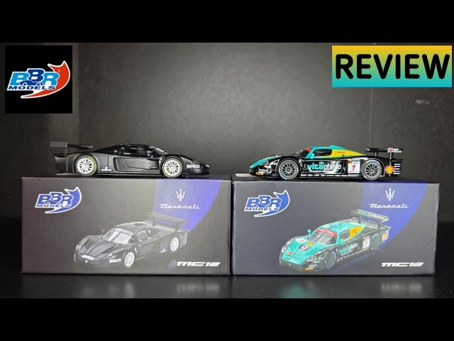 BBR Models 1/64 - Maserati MC12 - Vitaphone 2008 Spa 24 Hours
