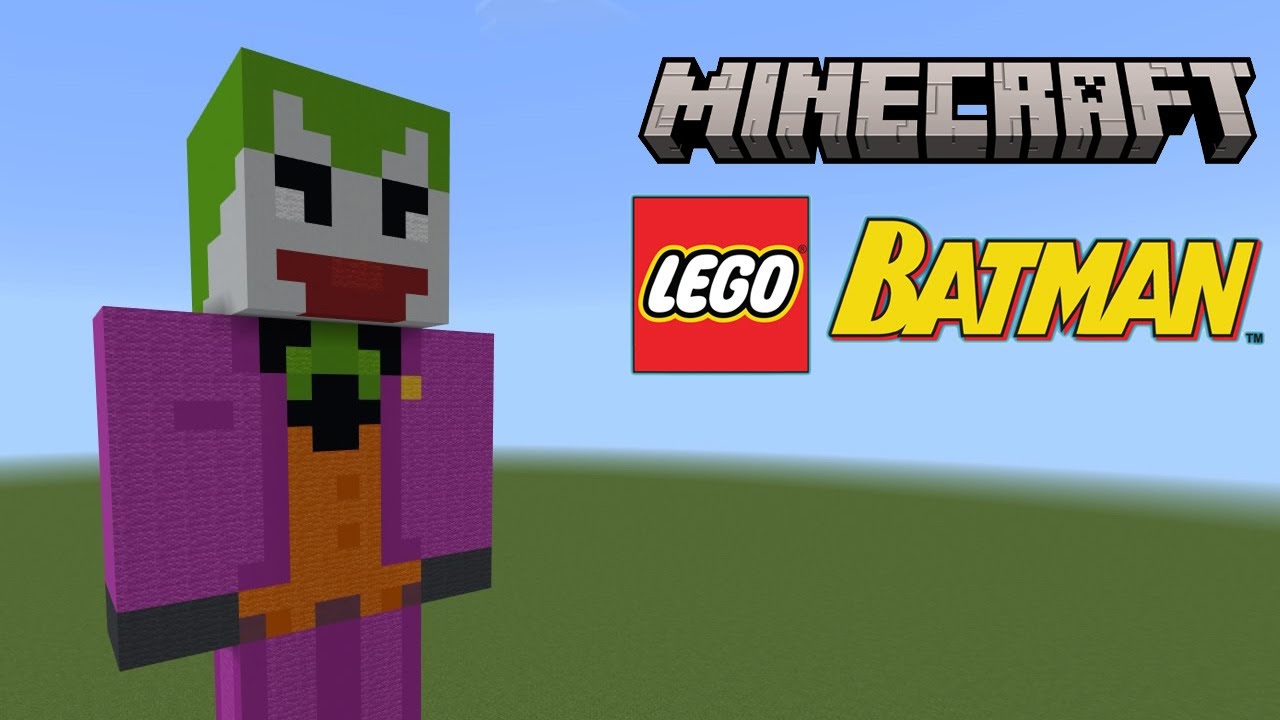 How to build The Joker in Minecraft - LEGO Batman