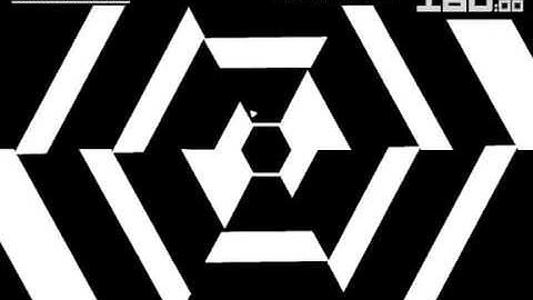Super Hexagon #9 - 175 seconds on Hyper Hexagonest