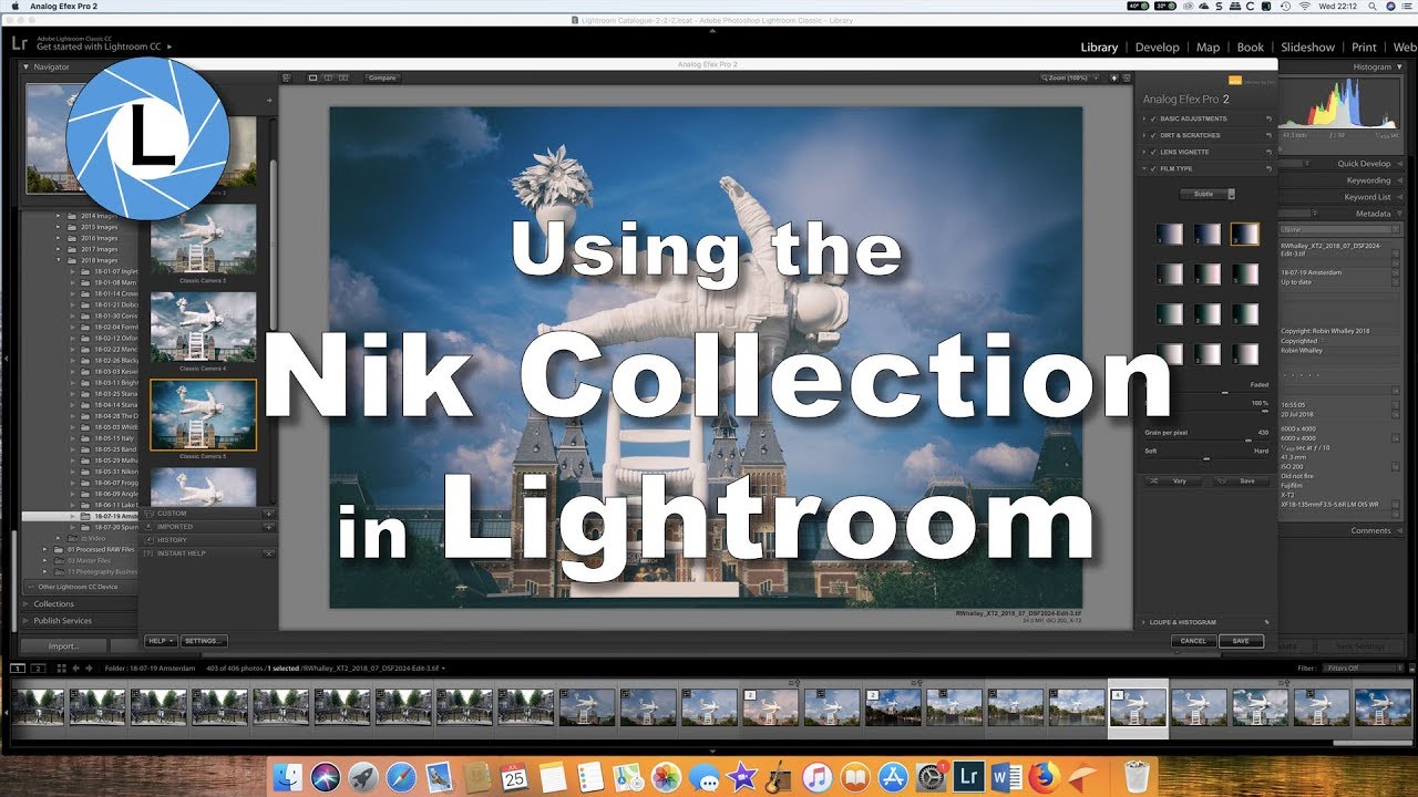 Colaborar con entrevista Firmar Using the Nik Collection in Lightroom - The Bitesize Nik Tutorials - YouTube