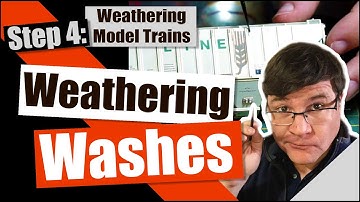Weathering Model Trains - Weathering Washes (Step 4)