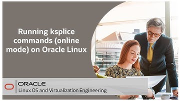 Running Ksplice commands (online mode) on Oracle Linux