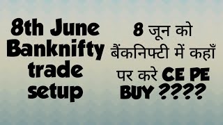 8th june banknifty trade setup