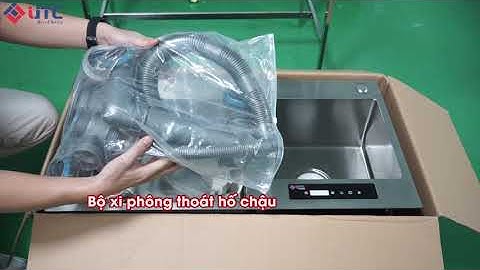 Hướng dẫn cách lắp bồn rửa chén bát thông minh UTC 500 chi tiết