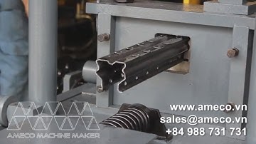 Racking Upright Roll Forming Line | Máy Cán Omega | Máy Cán Khung Kệ