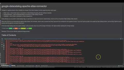 Atlas and Google Data Catalog - full sync demo