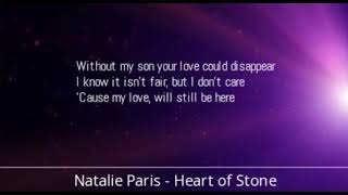 Natalie Paris - Heart of Stone (Lyrics)