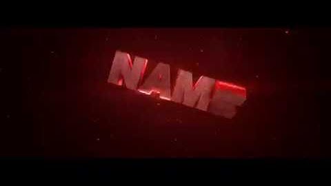 Panzoid Intro Template (50 Likes?) Amazing Red Intro Sync! Sorry i was inactive...