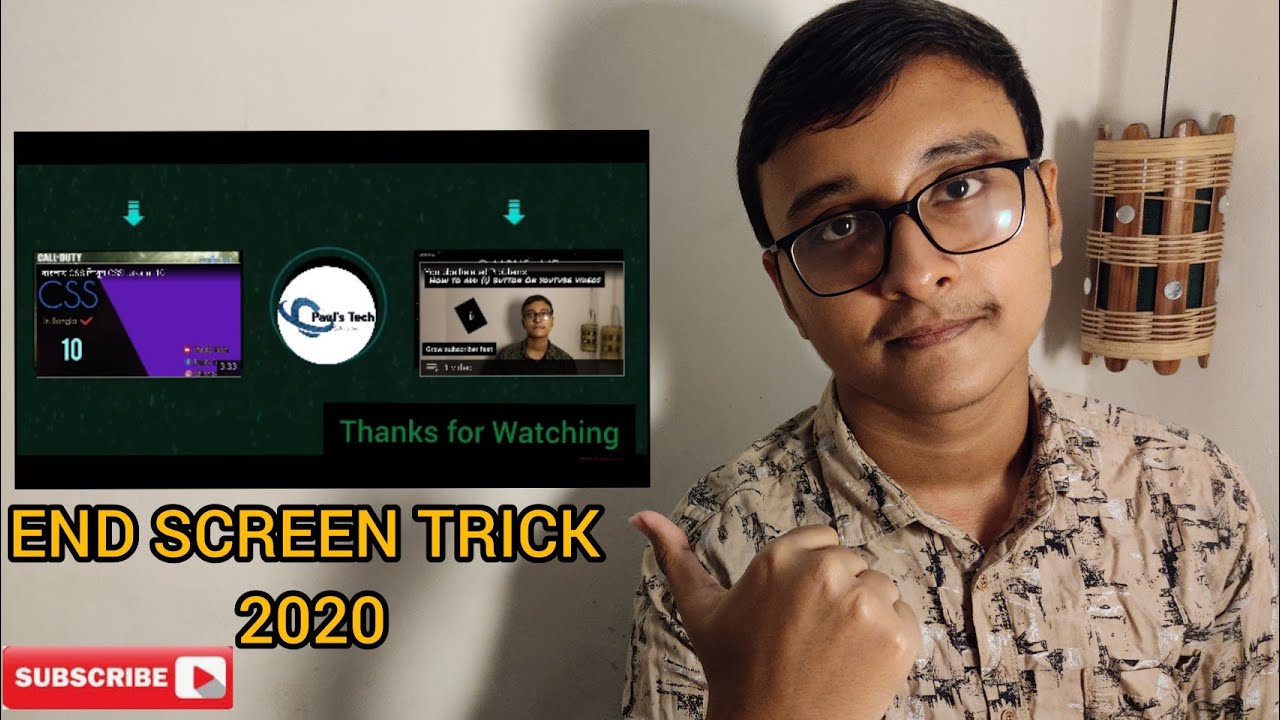 How to Add End Screen on Youtube Videos -2020 Tricks | in Bangla