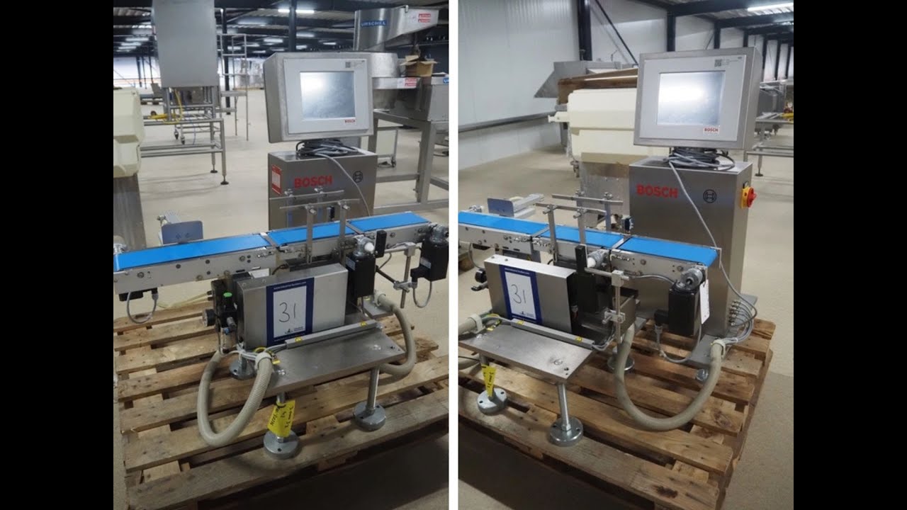2023-31: Bosch checkweigher with rejector