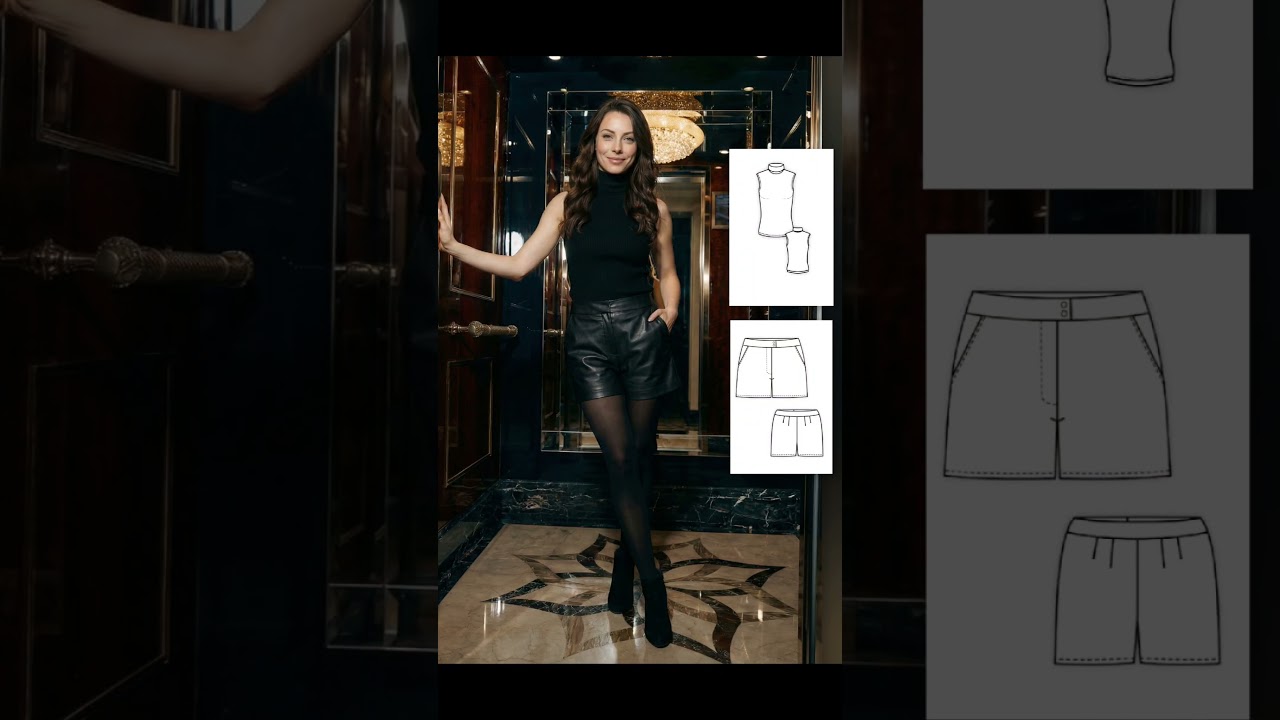 Идеальная посадка по фигуре.Немного фантазии, смена материалов и выкройка заиграет новыми красками.